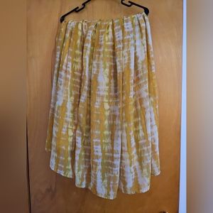 Yellow Maxi Skirt